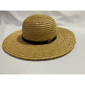 POLO by RALPH LAUREN Genuine Hat Woven 100% Wheat Straw Polo Ralph Lauren Raffia Straw Fedora Hat | Saks Fifth Avenue main image 3